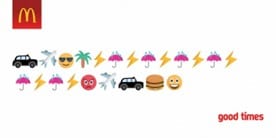 McDonalds emojis advert